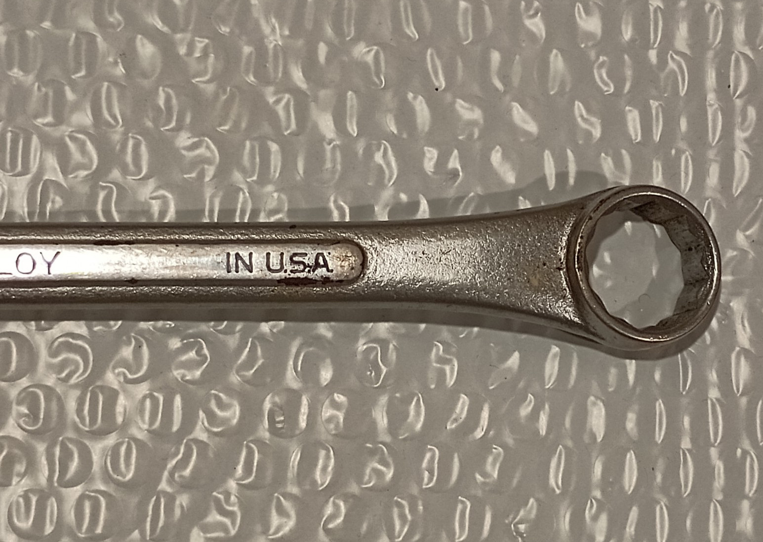 SK TOOLS «LECTROLITE» 7/8″ COMBO WRENCH, 11″ LONG, 12 POINT.