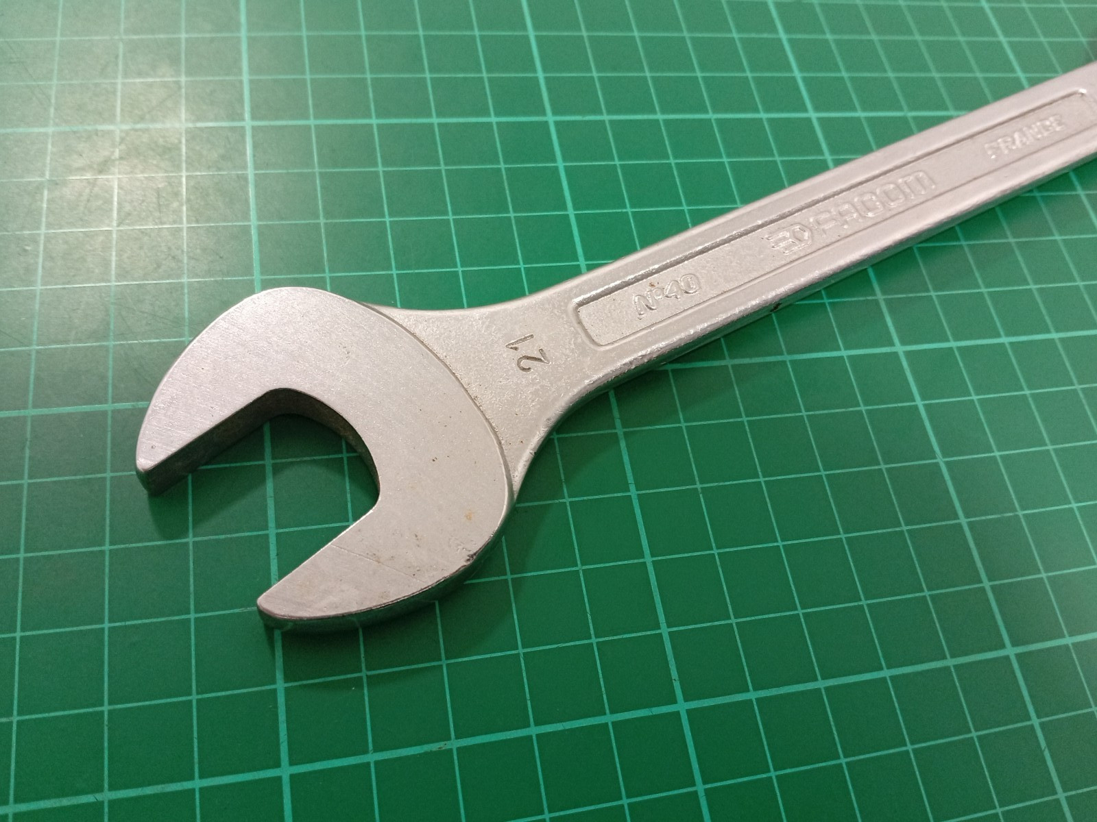 Facom No40, 21mm Vanachrome, Combination Spanner, Made In France