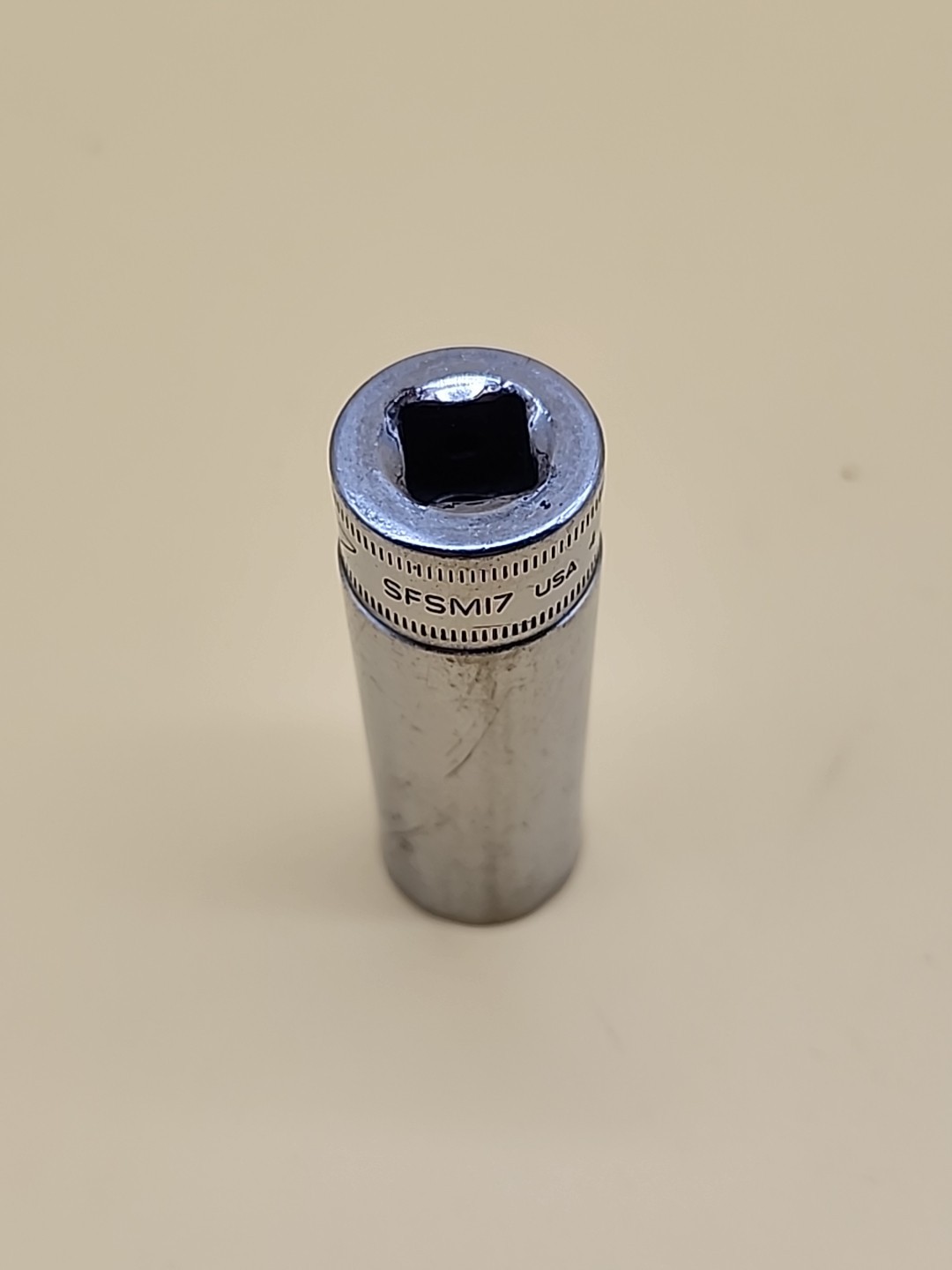 Snap-on Tools SFSM17 17mm Flank Drive Deep Socket 3/8″ Drive 6 Pt USA