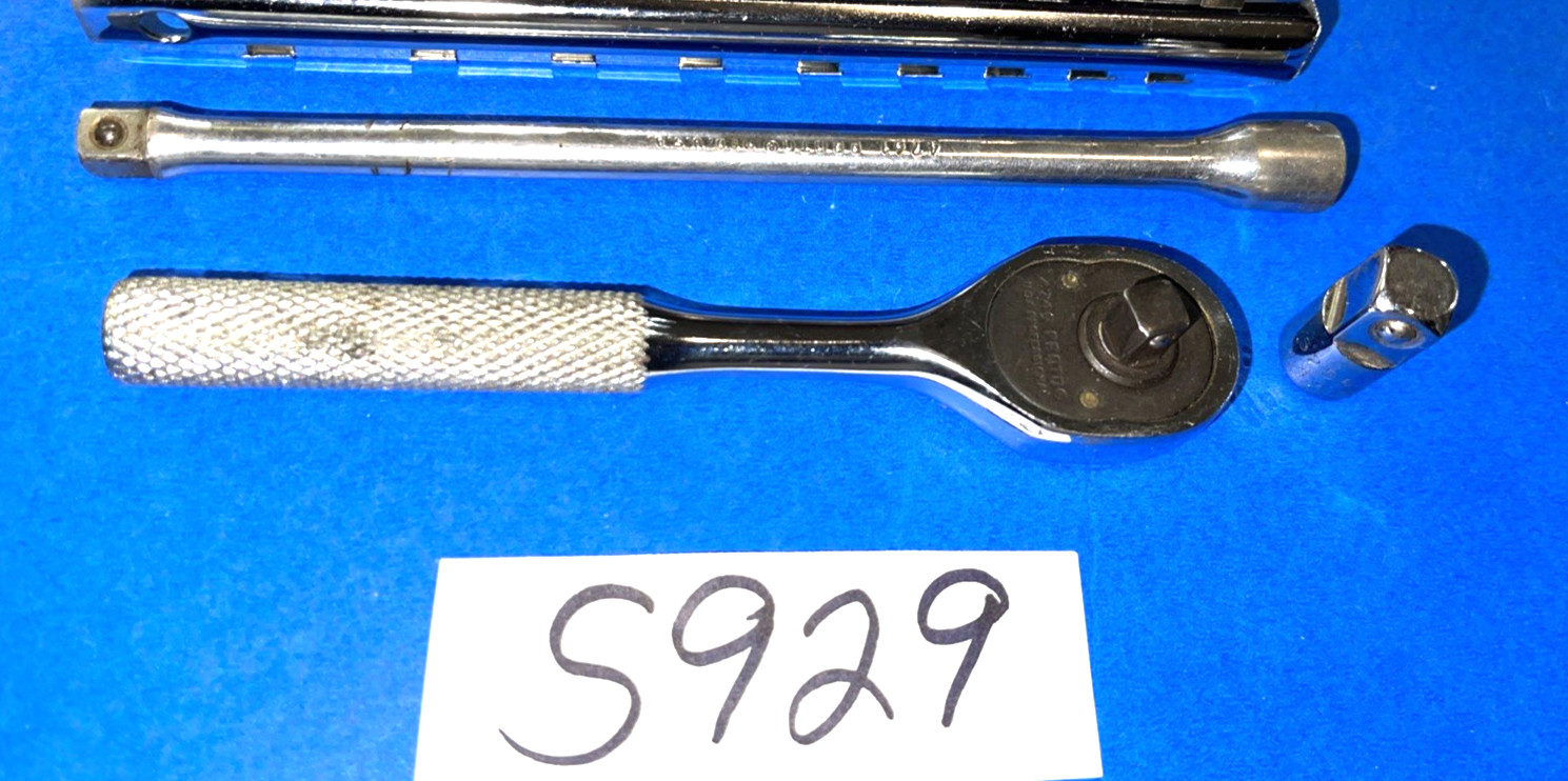 PROTO TOOLS 12 PIECE 1/4 DRIVE METRIC GENERAL SERVICE DEEP SOCKET SET