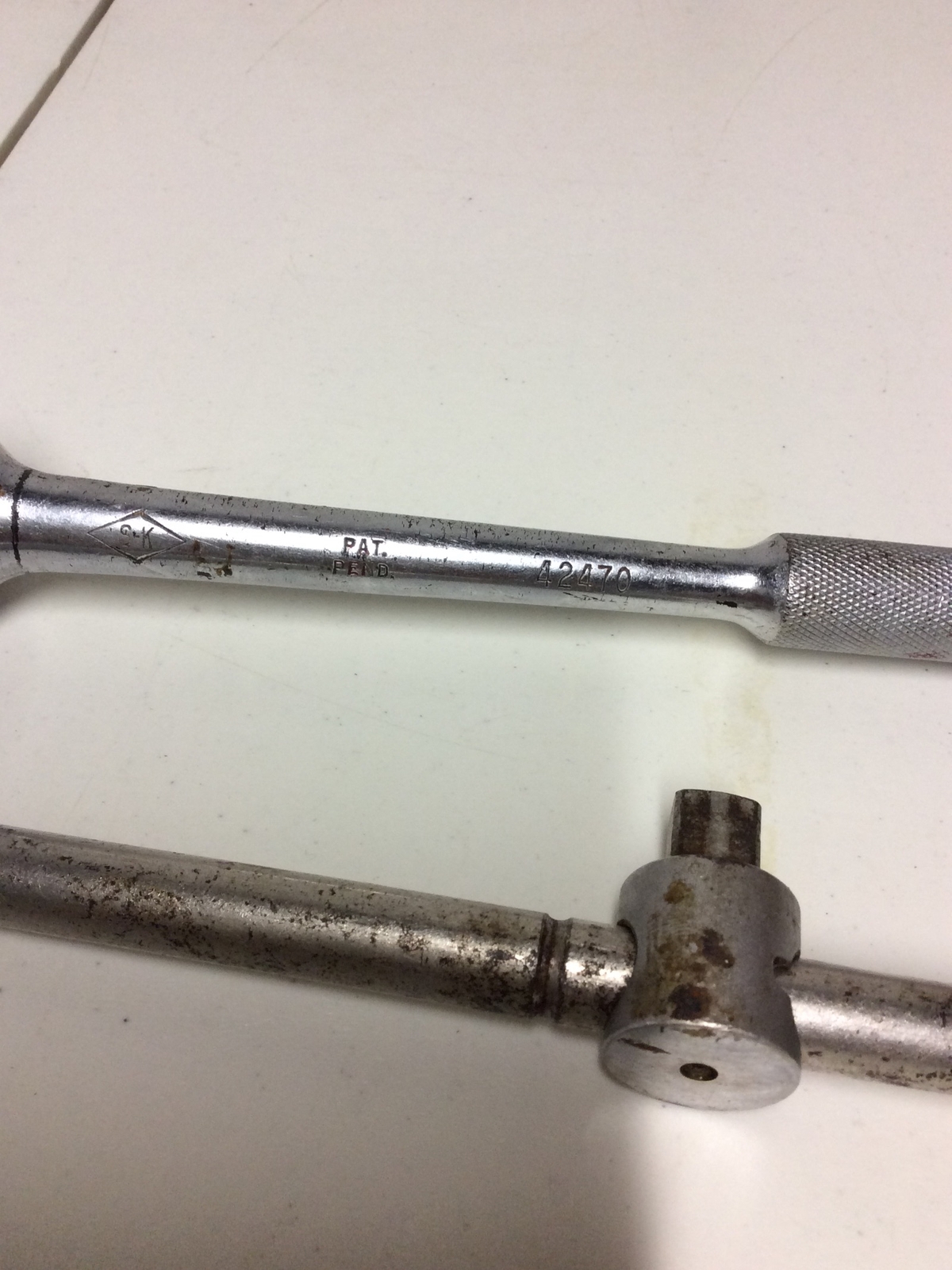 SK 1/2″ RATCHET 42470 & 40152 Sliding T Handle 1/2″ Vintage