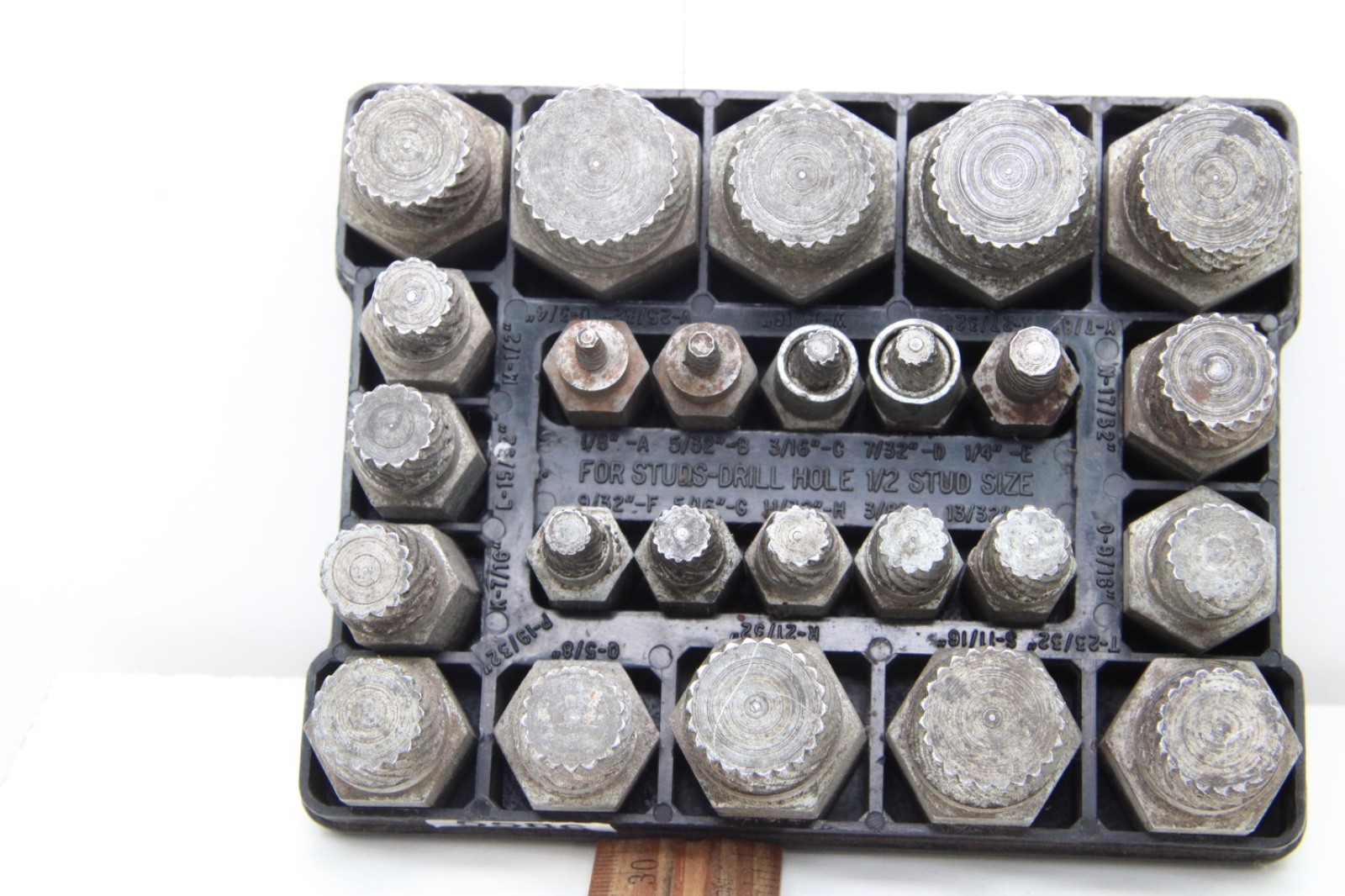 Blue Point REX-25 25 Piece Multi-Spline Bolt Extractor Set USA