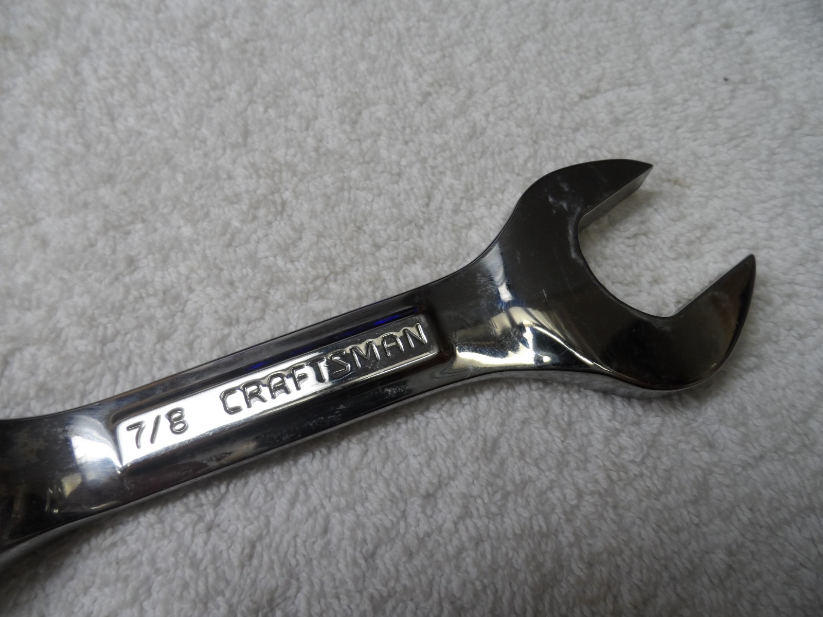 Craftsman Professional Standard SAE Polish Stubby Wrench USA 7/8″ PN 44100 (pic)