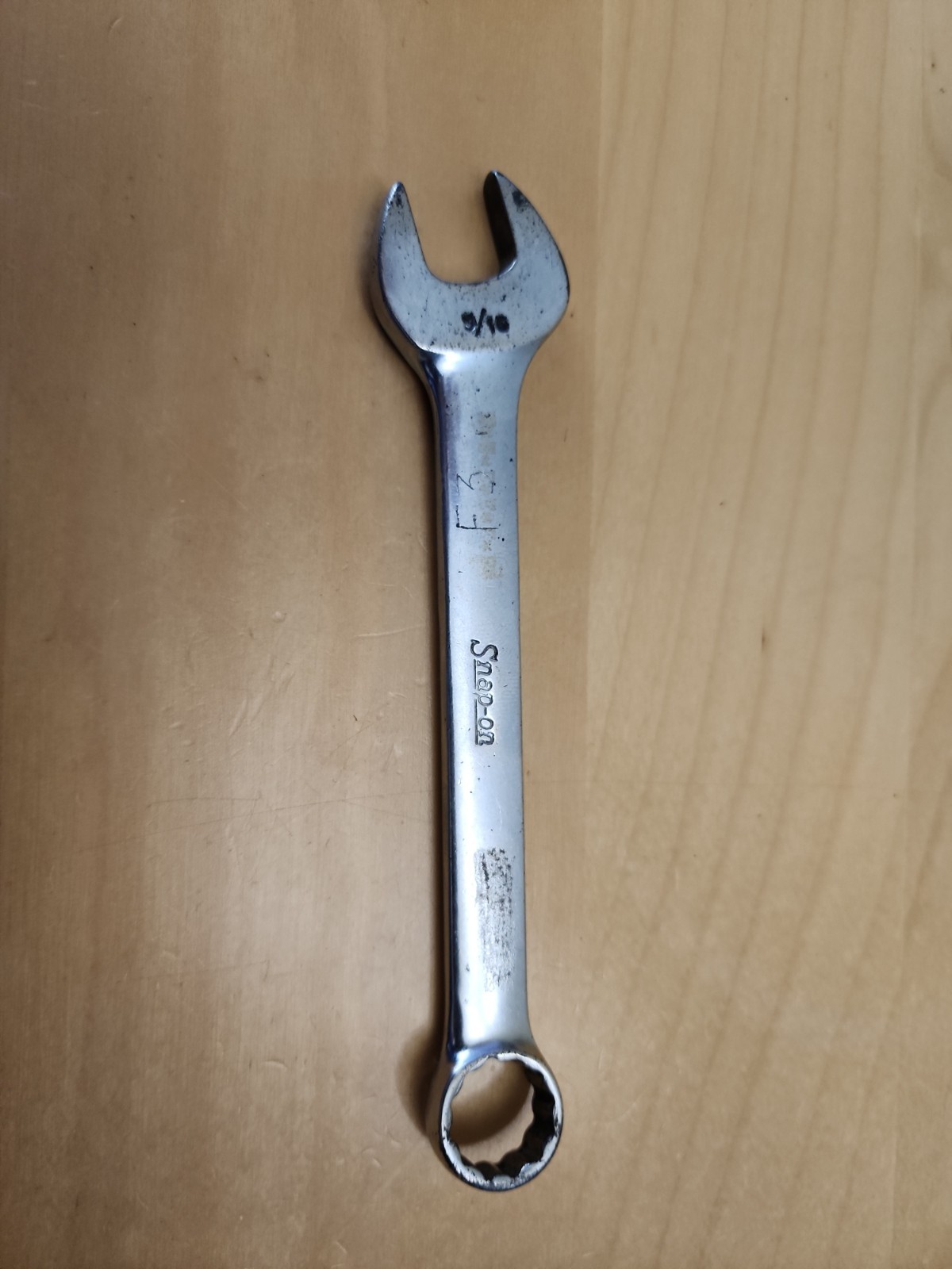 Snap-on Tools 9/16” SAE Combination Wrench OEX180 USA