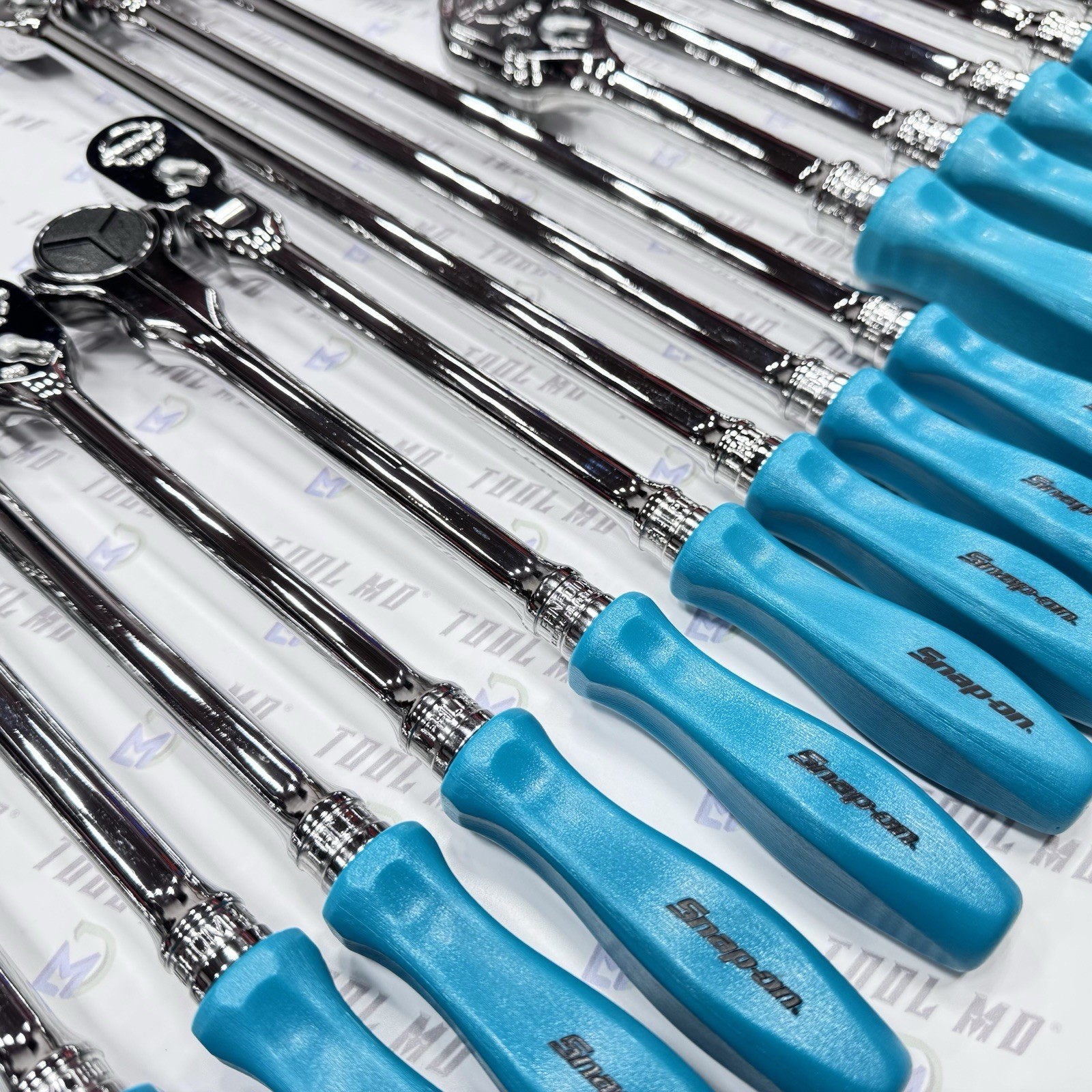 Snap-on Tools RARE TEAL 43pc «HOLY GRAIL» 1/2″ 3/8″ 1/4″ Drive Ratchet Set
