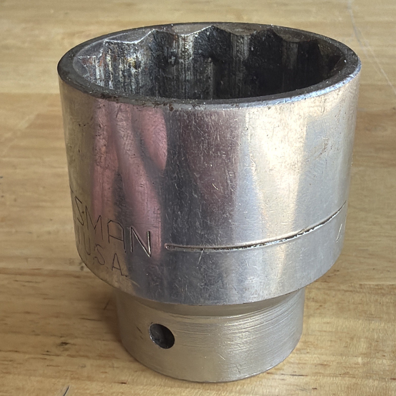 Craftsman 1-5/8″ Shallow Socket 3/4″ Drive 12 Point V Series 47553 Made in USA