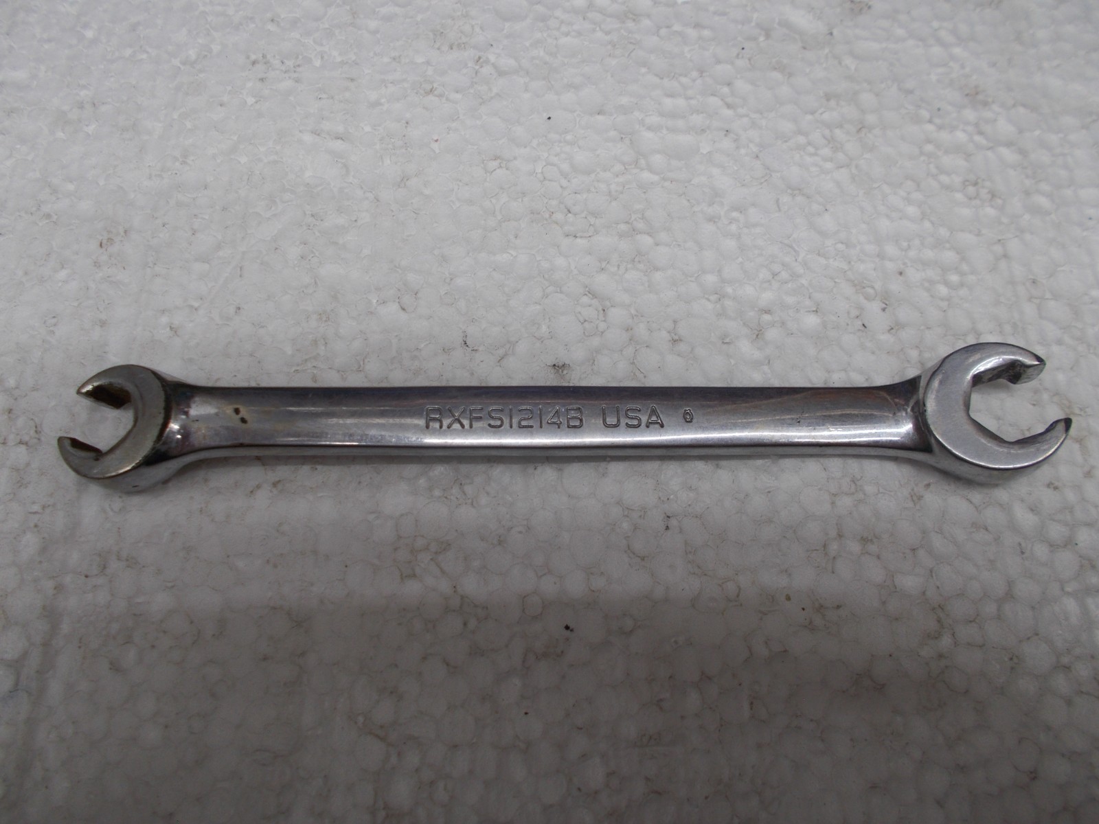 Snap-on tools 3/8 x 7/16″ SAE flare nut open end wrench RXFS1214B Nice!