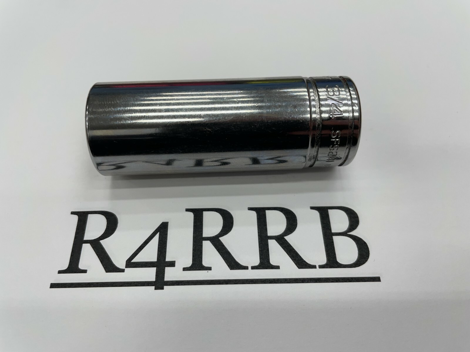 Snap-on Tools USA NEW 3/8″ Drive 3/4″ SAE DEEP 6 Point Chrome Socket SFS241