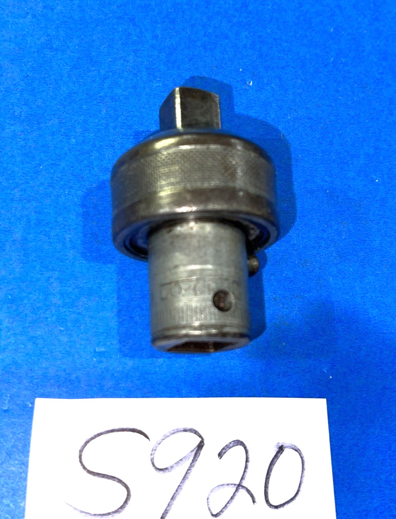 SNAP-ON TOOLS VINTAGE 1/2 DRIVE RATCHETING ADAPTOR 1944 INCLUDES SHIPED IN US