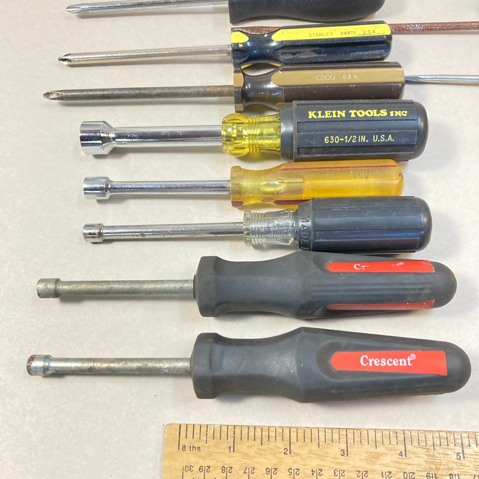 Screwdriver Lot 22 Pc 5 Nutdriver 4 Torx 5 Phillips 5 Flat Slotted 2 Bit Driver