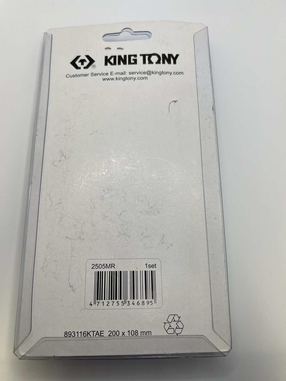 KING TONY 1/4” Socket Set 5 Piece 2505MR