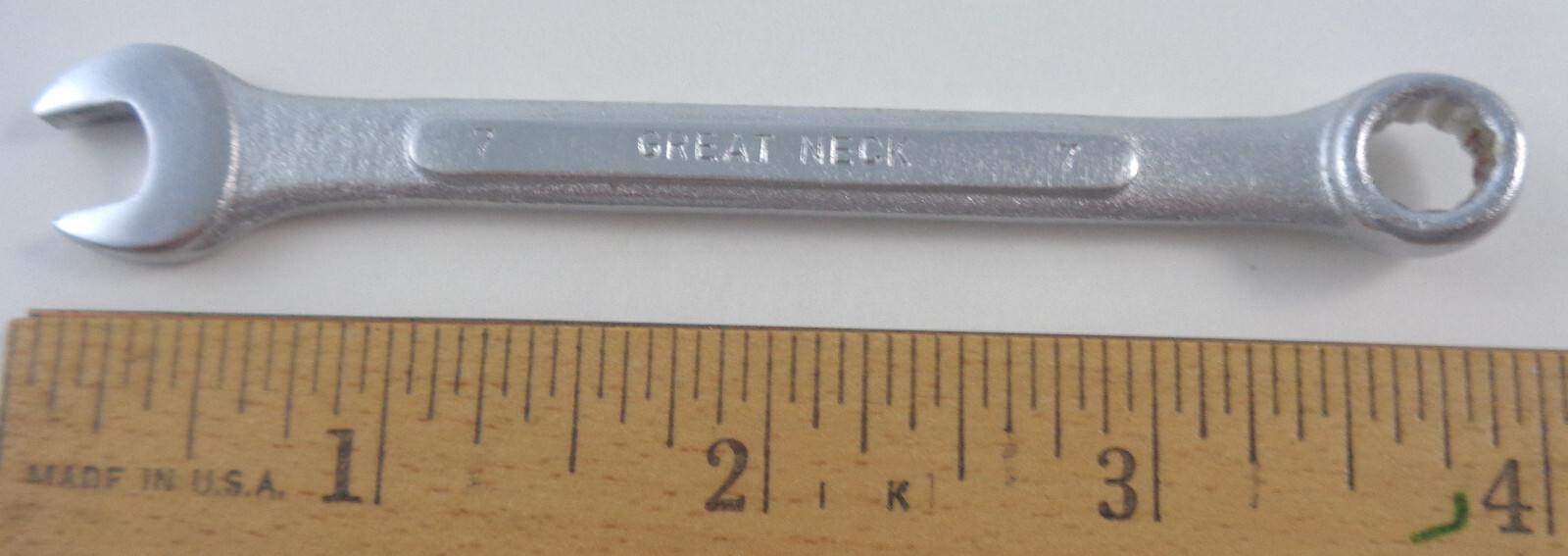 Great Neck 12 pt combination wrench: SAE & metric (you choose size) – free ship