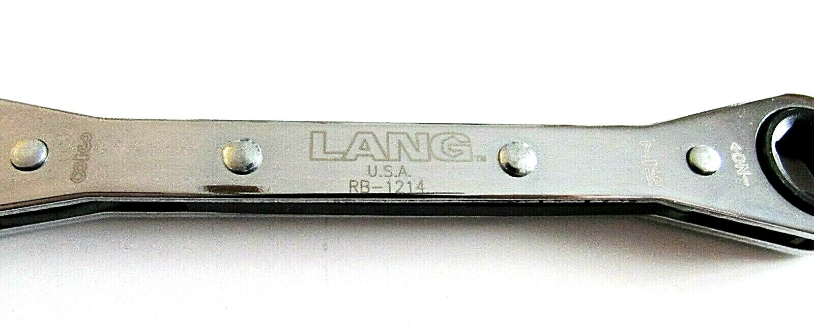 Lang 3/8″ x 7/16″ Flat Ratcheting Box Wrench RB-1214