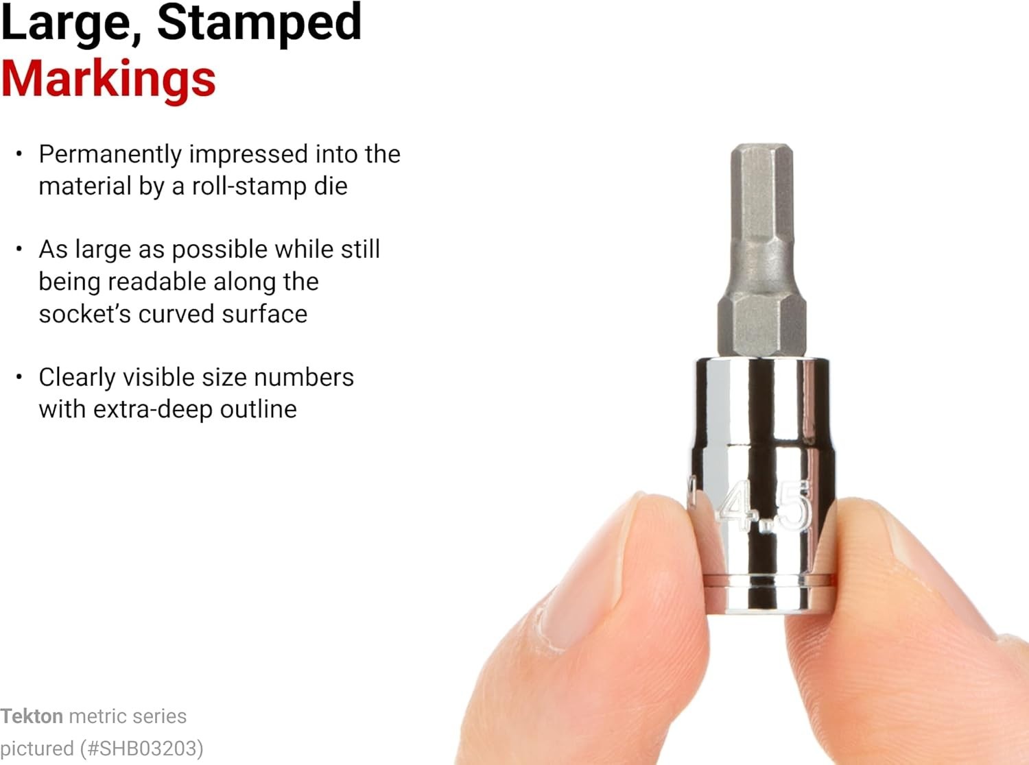 1/4 Inch Drive Hex Bit Socket 9/64 Inch S2 Steel Chrome Finish