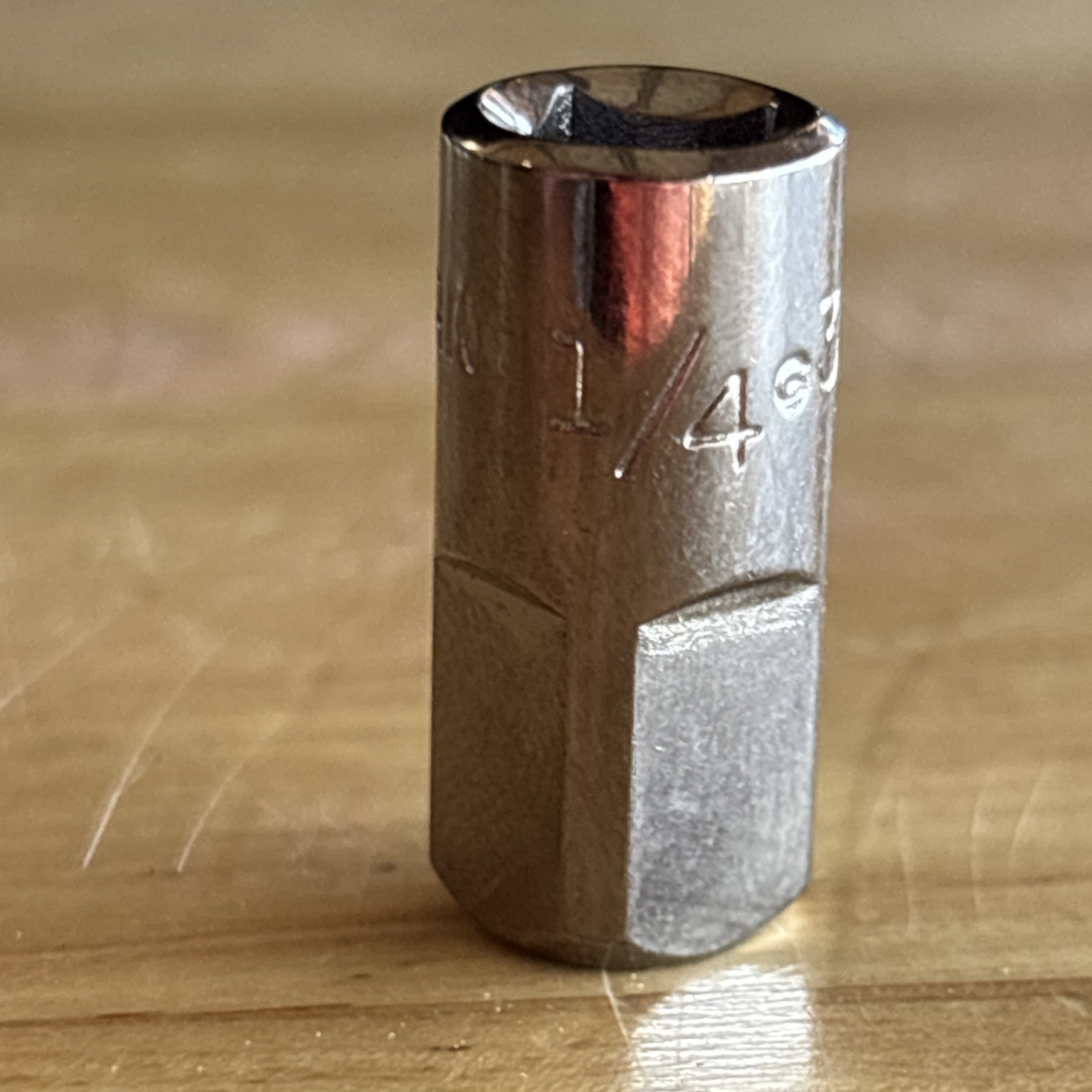 Craftsman 1/4″ Female Drive to 3/8″ Male Socket Adapter G Series 4257 USA