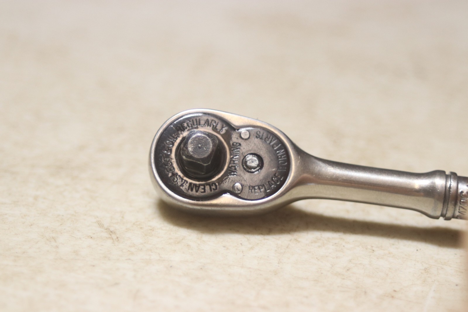Snap On TM70C 1/4 Inch Drive Ratchet