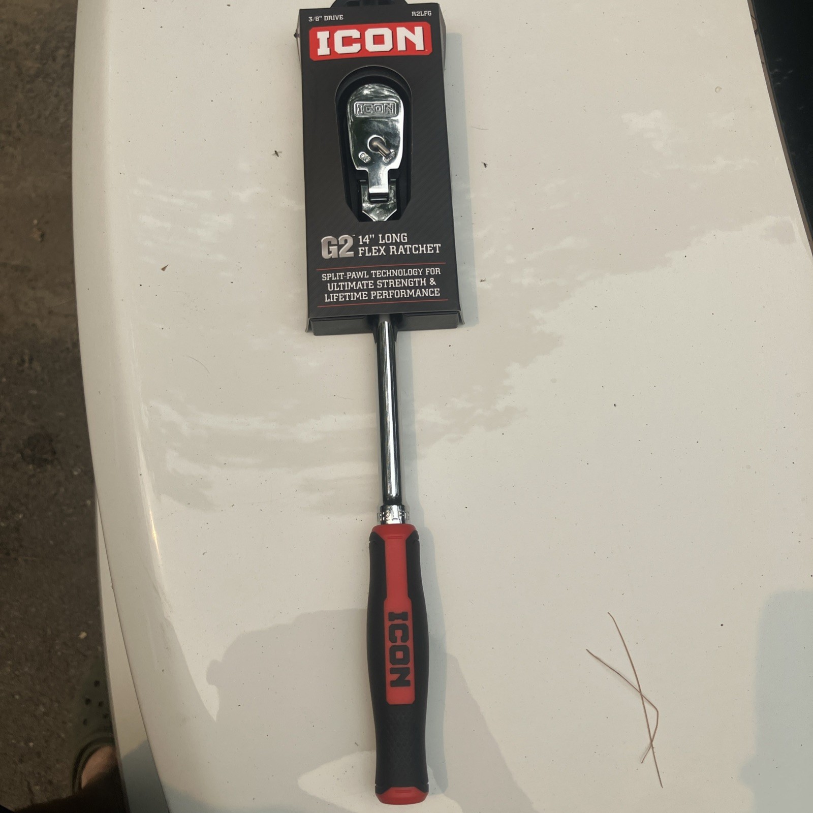 ICON (70448) G2 14″ Flex Ratchet (3/8″ Drive) R2LFG – NEW