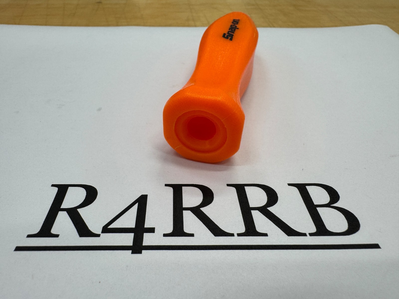 Snap-on Tools DISCONTINUED ORANGE 3/8″ Drive Replacement Ratchet Hard Grip NOS