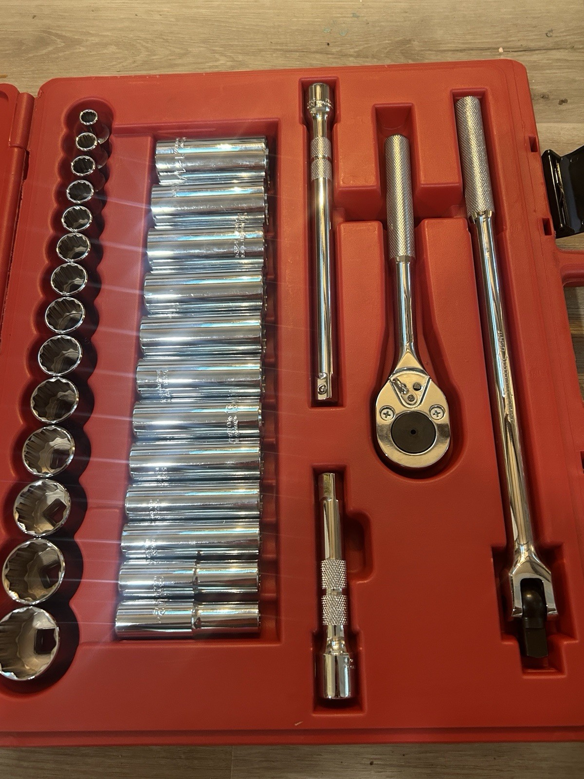 NEW Stanley PROTO 1/2 Drive 30 Piece SOCKET SET – 12 Point J54126