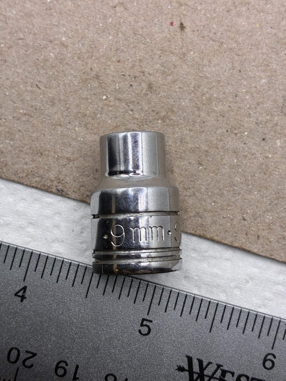 S-K Tools 9mm 12 Point 3/8” Drive Socket Made In USA 2309