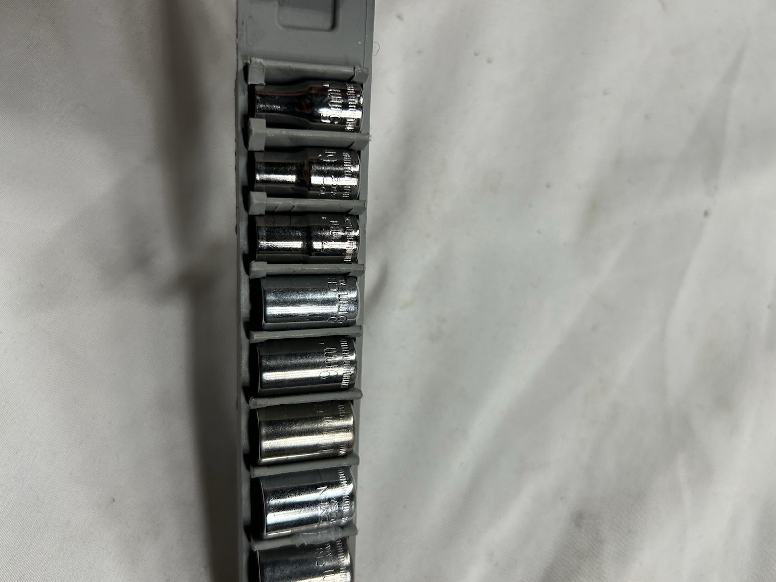 Craftsman 34433 Metric Socket Set 6 Pt 1/4″ Drive 10 PC 5-14mm USA 934433