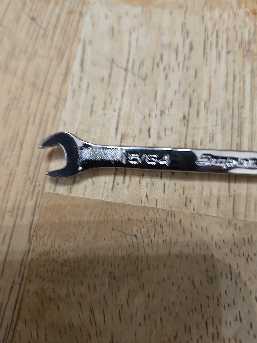 Snap On 15/64″-1/4″ 15°60° Offset Open End Ignition Wrench DS1516A
