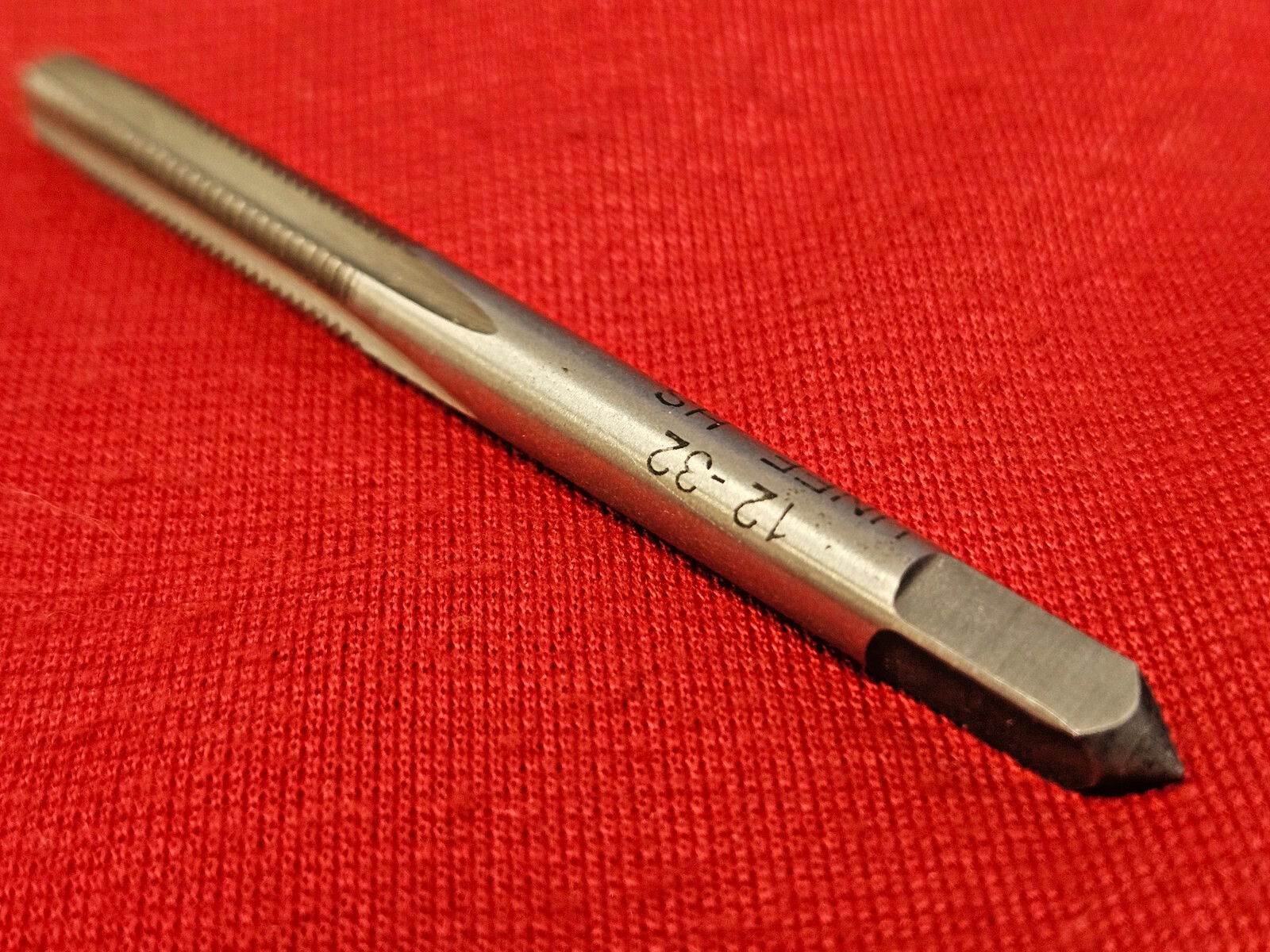 12-32 NEF Carbon Steel 4FL Model 1034 TAPER Starter Tap USA Irwin Hanson 12/32
