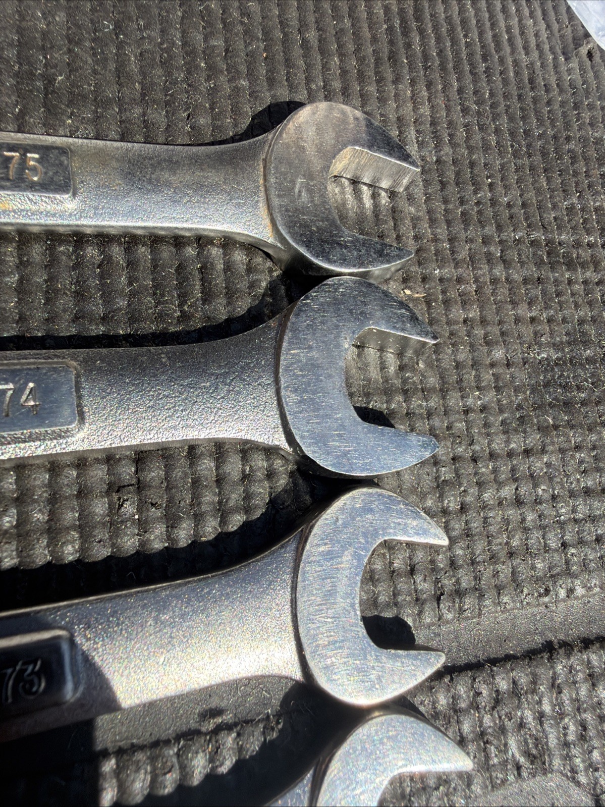 10pc Sears Craftsman USA 6 Point Metric Combination Wrench Set 9-18mm Many New