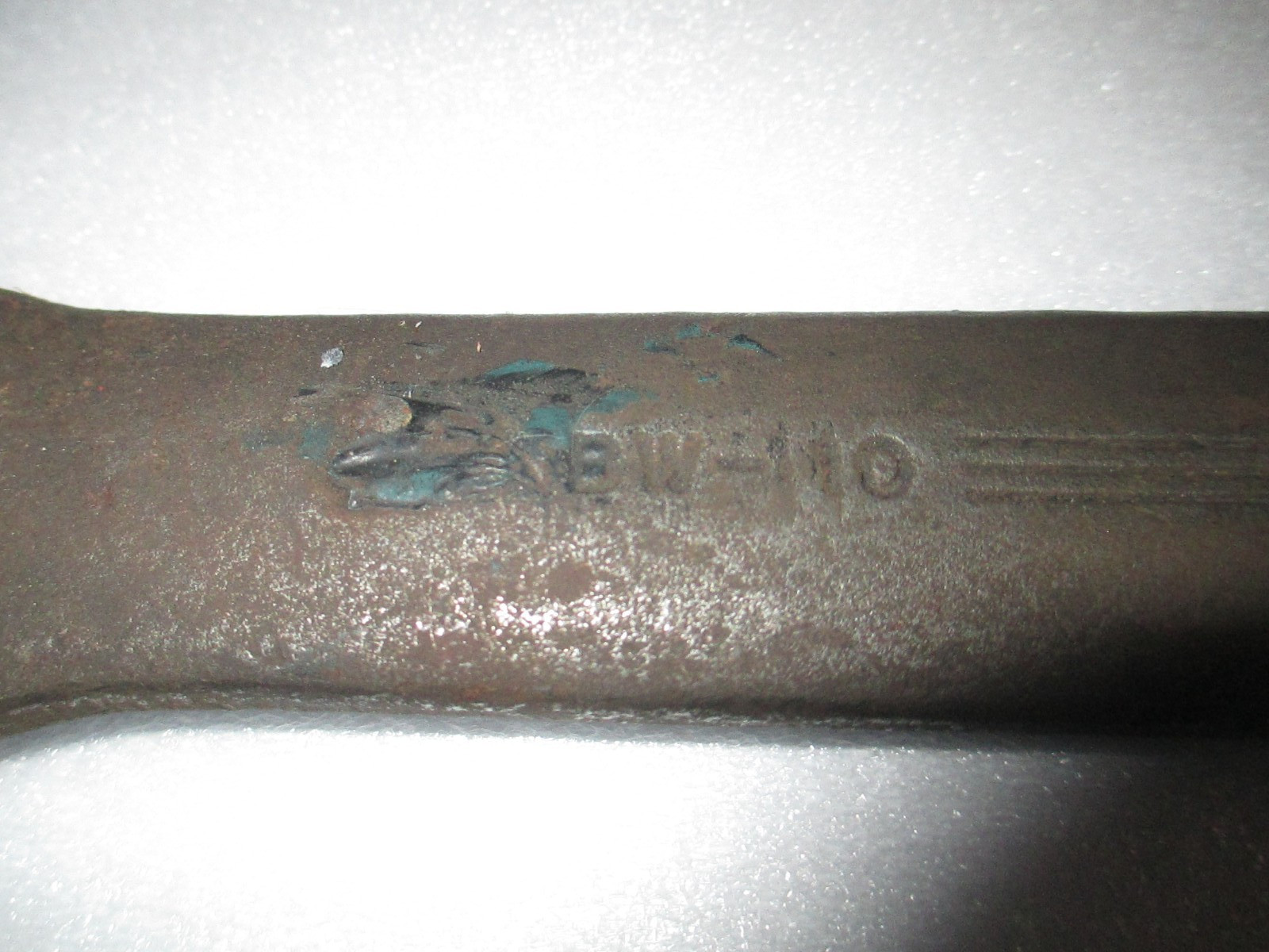 Vintage Williams 1-5/8” Open end railroad Machinist Wrench Made in USA C86