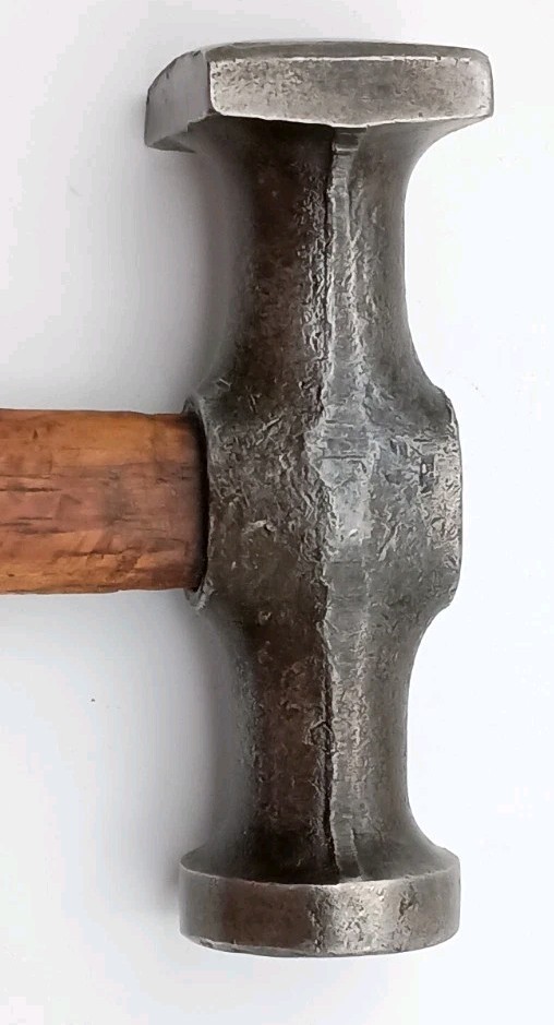 Vintage Auto Body Hammer 12 Ounces Round and Square End