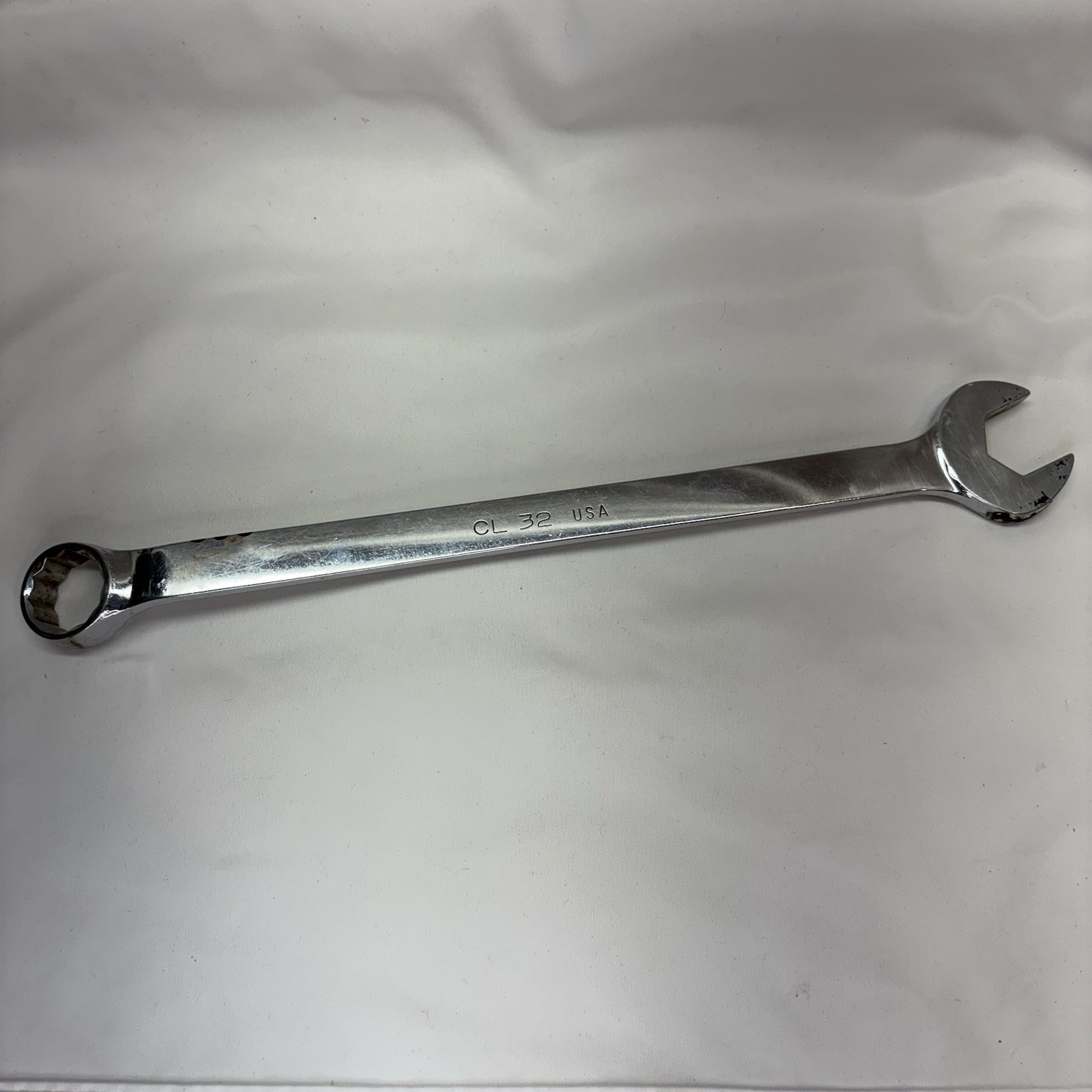 MAC Tools CL32LR 12-Point 1″ Long Full Chrome Polish Combination Wrench(R)