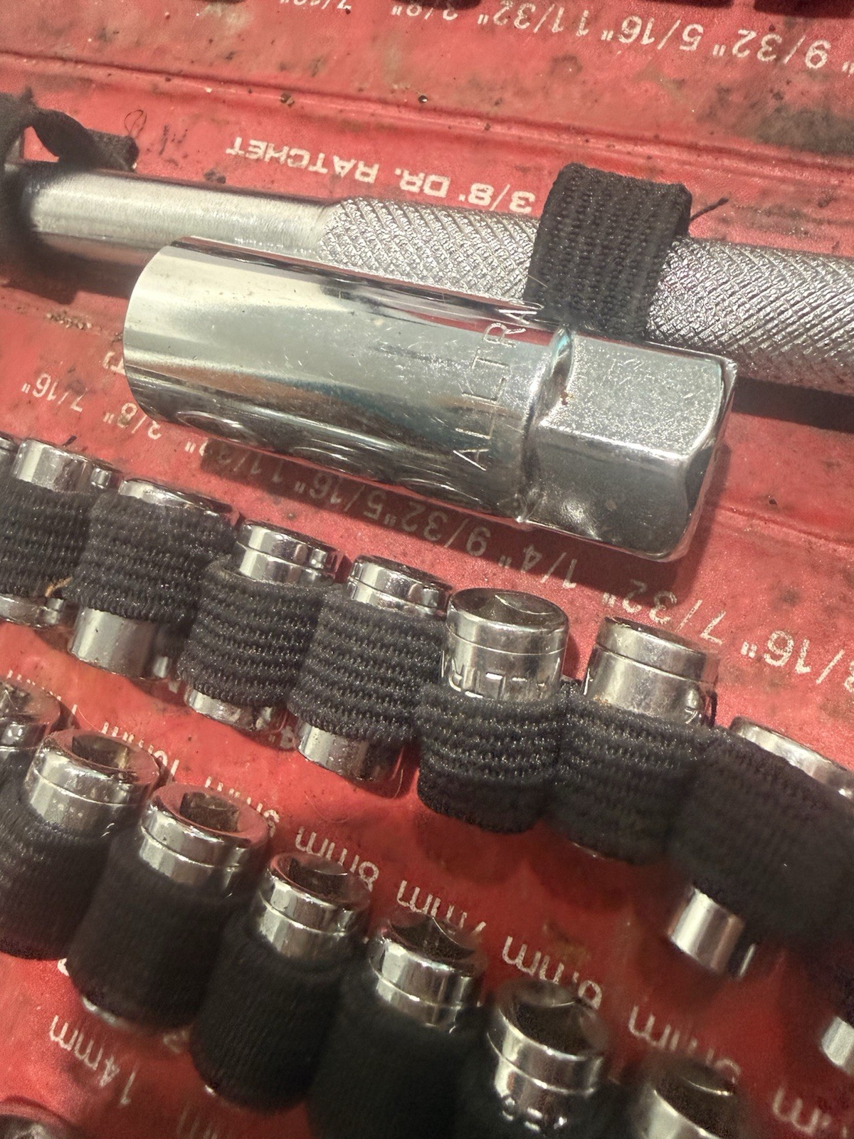 Alltrade Tool Socket Set 55 Piece In Pouch See Photos Nearly Complete