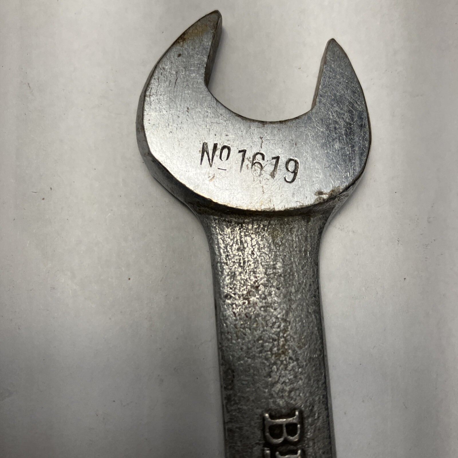 Blue Point by Snap On 19/32×1/2 No. 1619 Wrench & 3/8” x 7/16” Wrench XS-1214