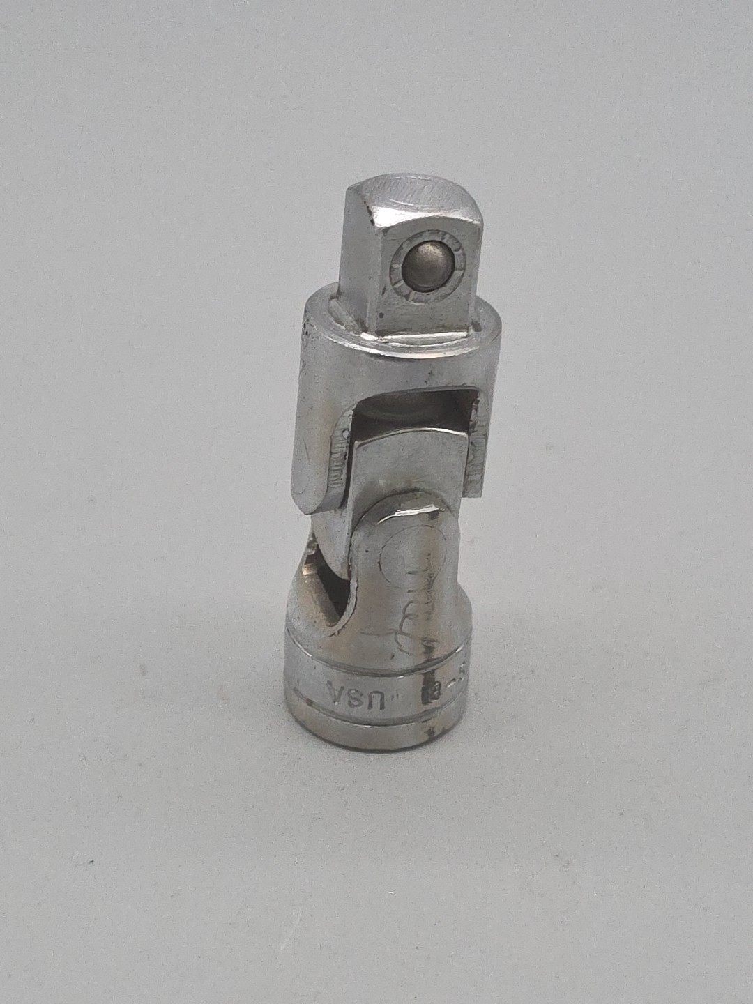 Snap On Tools S-8 1/2 Drive Universal Joint Swivel Wobble Chrome Adaptor