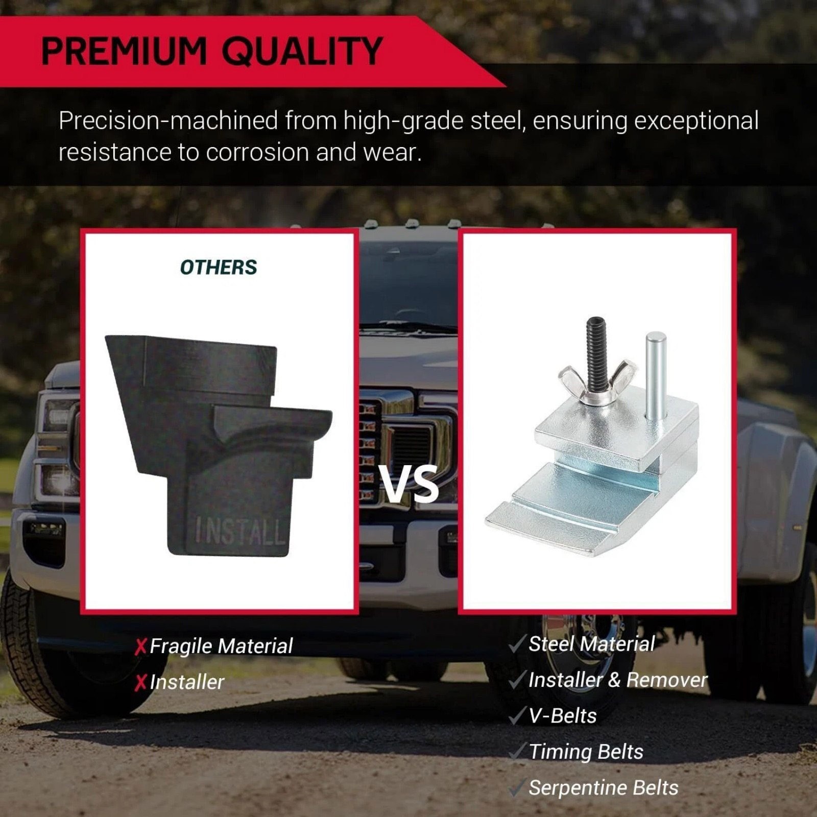 High Quality 59350 Stretch Belt Installer for Extra-Deep Pulleys, Ford 3.5L 3.7L
