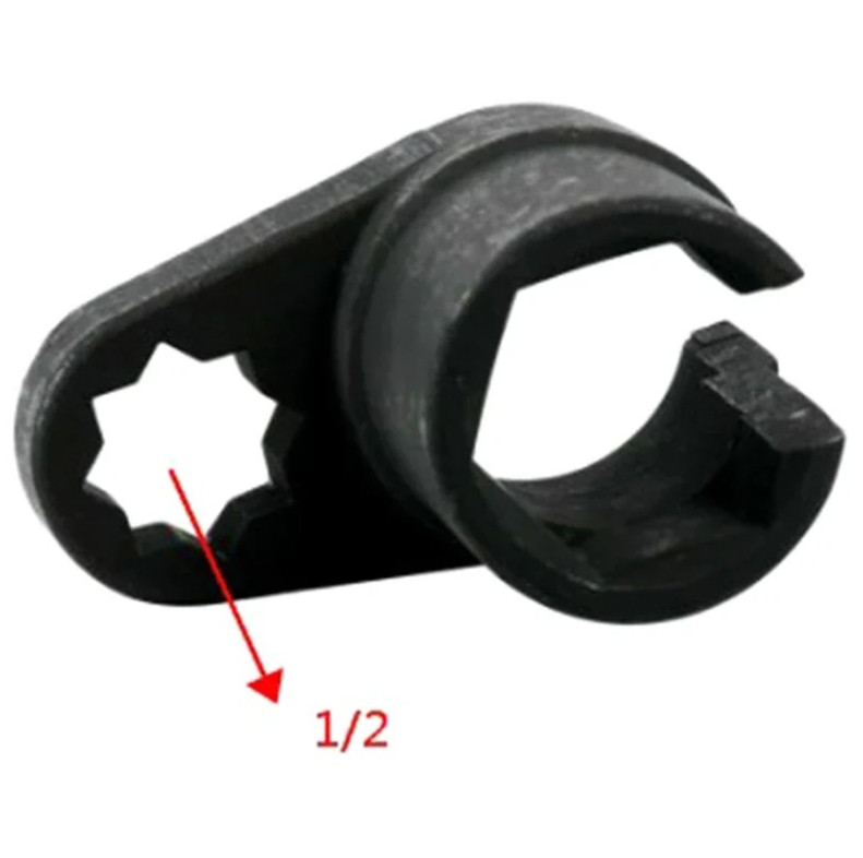 1pc 22mm Oxygen Sensor Socket Offset 3/8 Drive O2 Removal Wrench Tool – NEW
