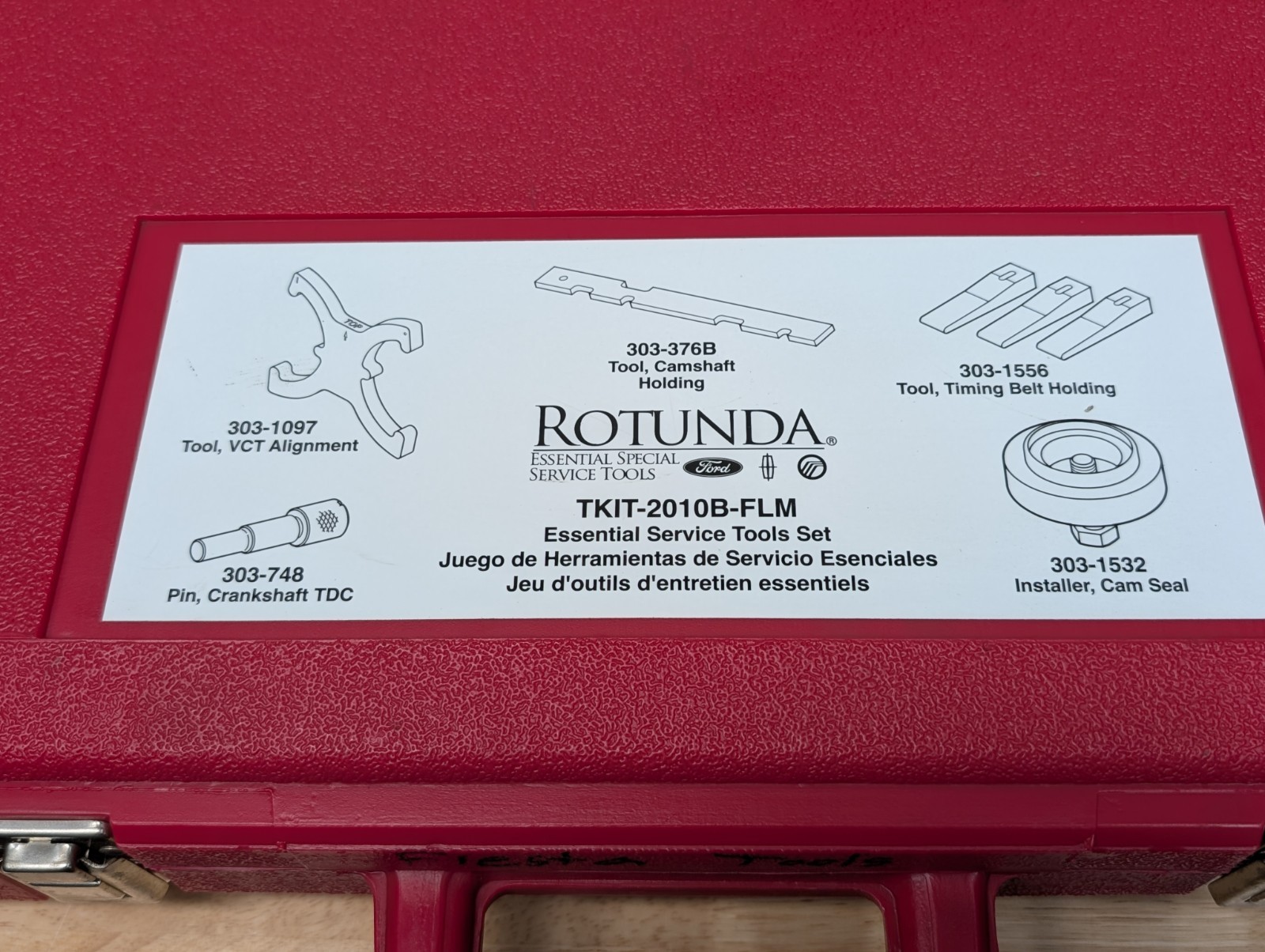 Ford Rotunda OTC TKIT-2010B-FLM 1.6L Engine Service Tool Set