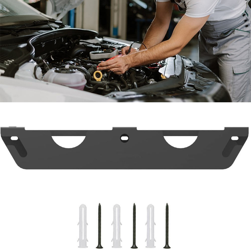 for 2 Slot Wall Mounted Angle Grinder Rack for Garage and Workshop Tool Storage