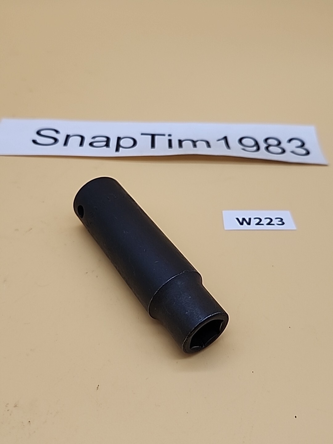 Snap-on Tools SIM160 1/2″ SAE 1/2″ Drive Deep 6 Point Impact Socket USA