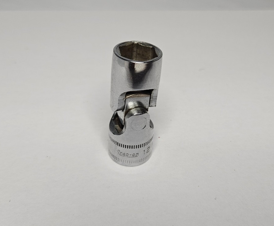 Snap-on Tools FSUM12 6 Point Swivel Socket 3/8″ Drive 12mm Free Shipping NEW