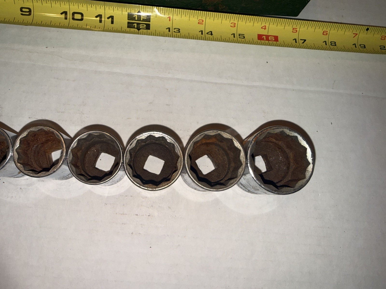 SK Hand Tools standard Chrome Socket set mixed sizes see pictures