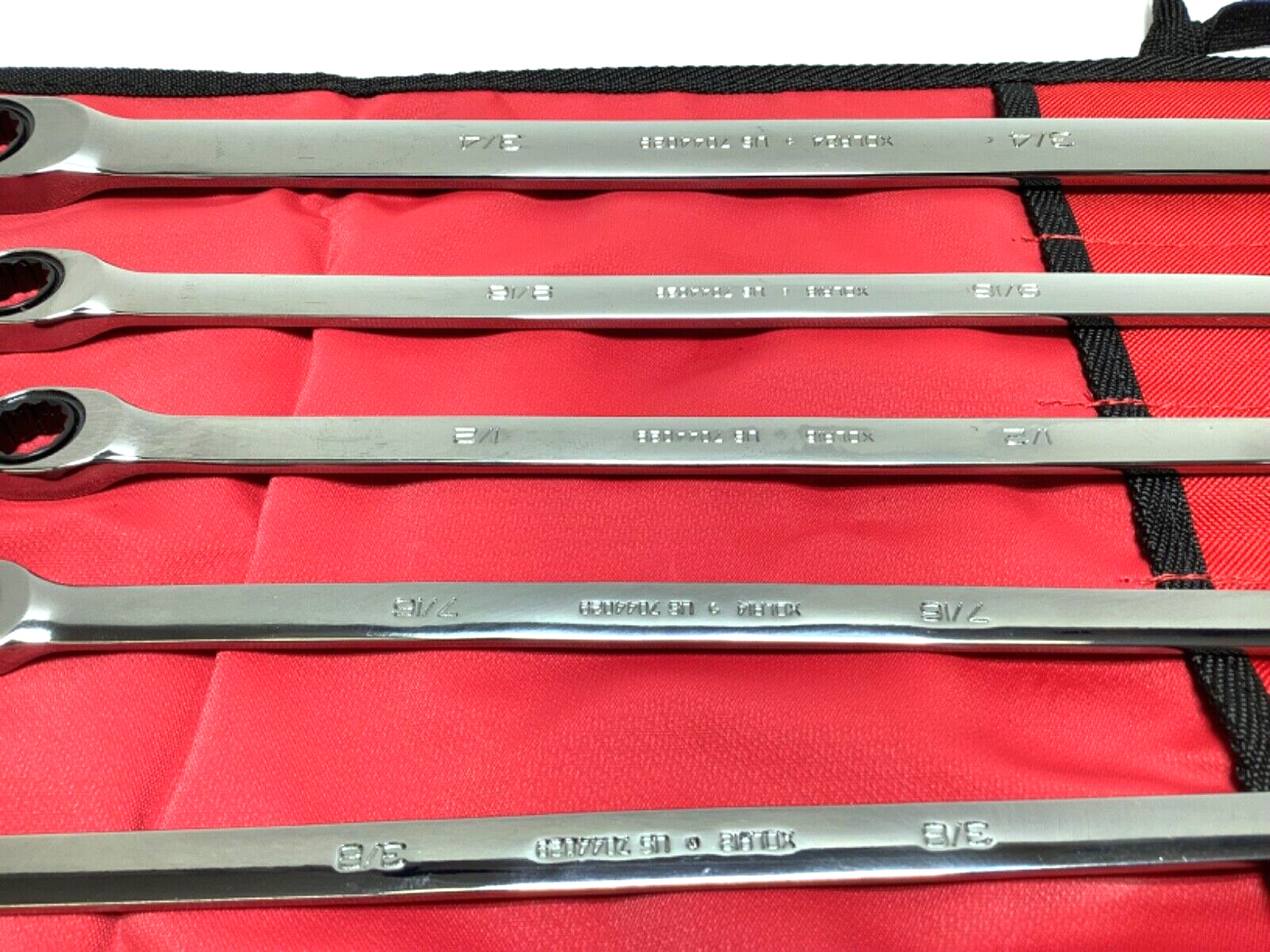New Snap-on™ 3/8″ to 3/4″ 5pc 12-pt box High Performance Ratchet Wrench XDLR705