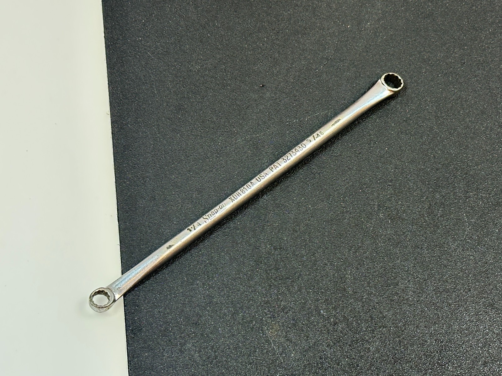 Snap-On Tools USA XDH810A SAE 1/4″ x 5/16″ High-Performance Box End Wrench