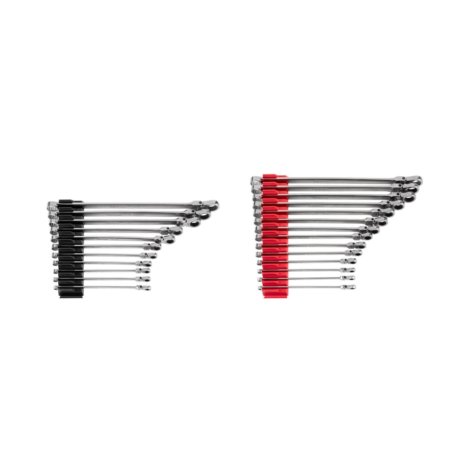 Tekton WRB95305 Long Fixed/Flex Head 12-Point Ratcheting Set