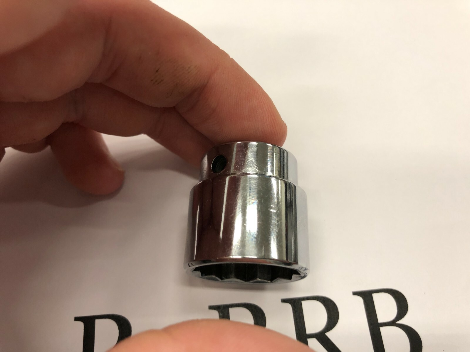 Mac Tools USA 3/8″ Drive 13/16″ SAE 12 Point Shallow Chrome Socket X262