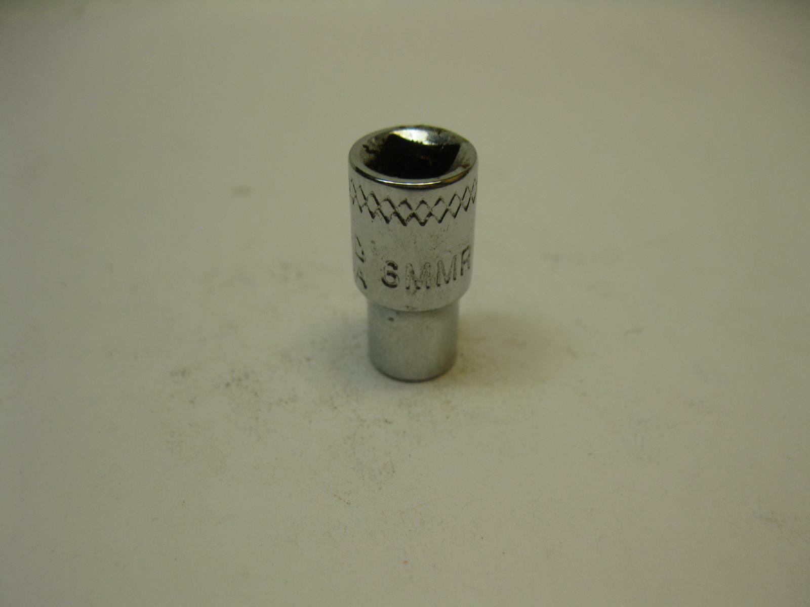 MAC tools 1/4″ drive 6mm metric 6 point SOCKET USA M66MMR Nice!