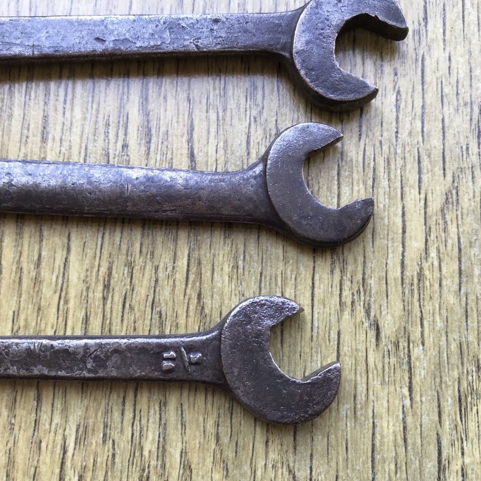 5 Vintage Jenbro Whitworth Spanner’s 7/16” to 1/8” Whitworth.