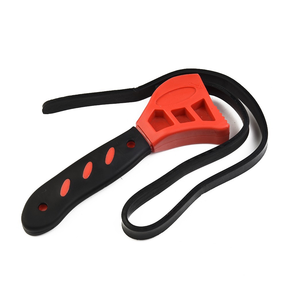 Bottle Opener Repair Tool Wrench Tool Adjustable Rubber Strap Hand Tools