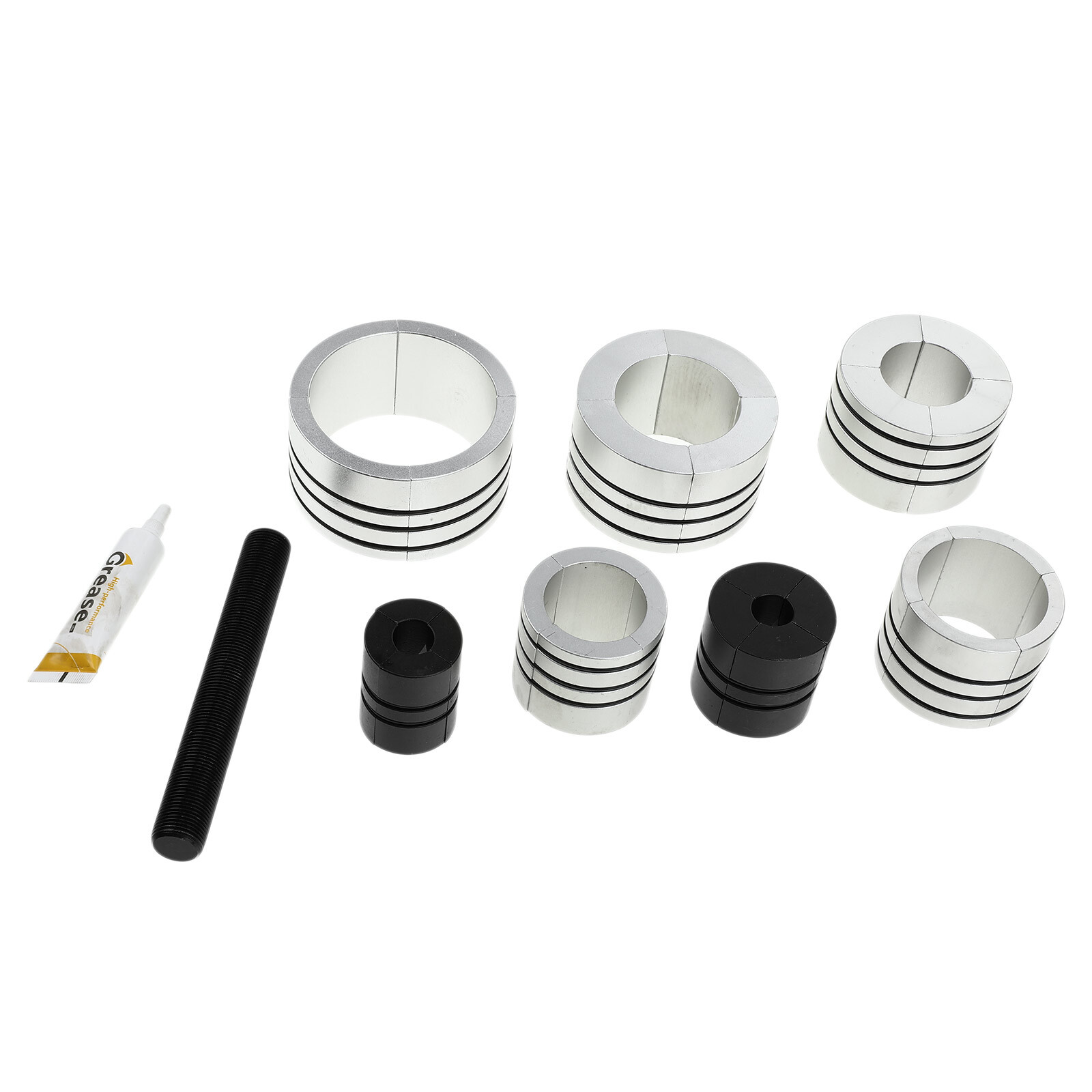 Hydraulic Exhaust Pipe Stretcher Expander Kit with Collets 1-5/8 in to 4-1/4in