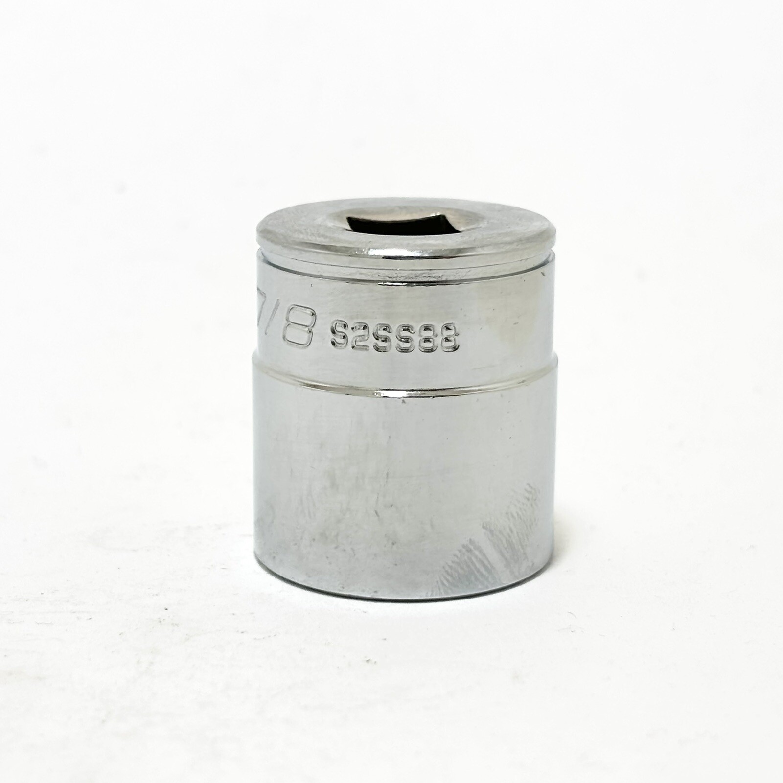 NEW ICON 7/8 INCH SOCKET 3/8” DRIVE SAE INCH 6 POINT POLISHED S2SS88